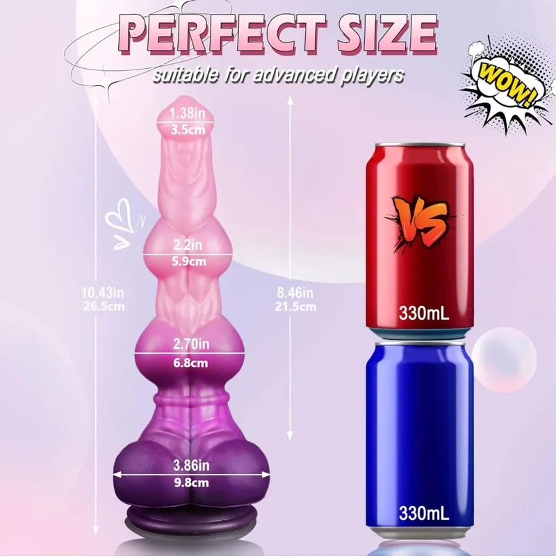 Enormi vibratori in silicone grande nodo realistico spina anale cane ventosa pene giocattoli adulti del sesso cazzo massaggio prostatico dildo per donne uomini