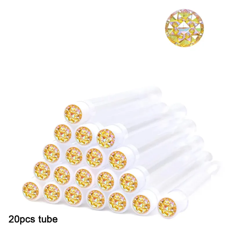20Pcs Eyelash Brush Tubes With Crystal Lash Mascara Wands Eyebrow Comb Spoolies Container Lash Brush Applicators Makeup Tools — image 26
