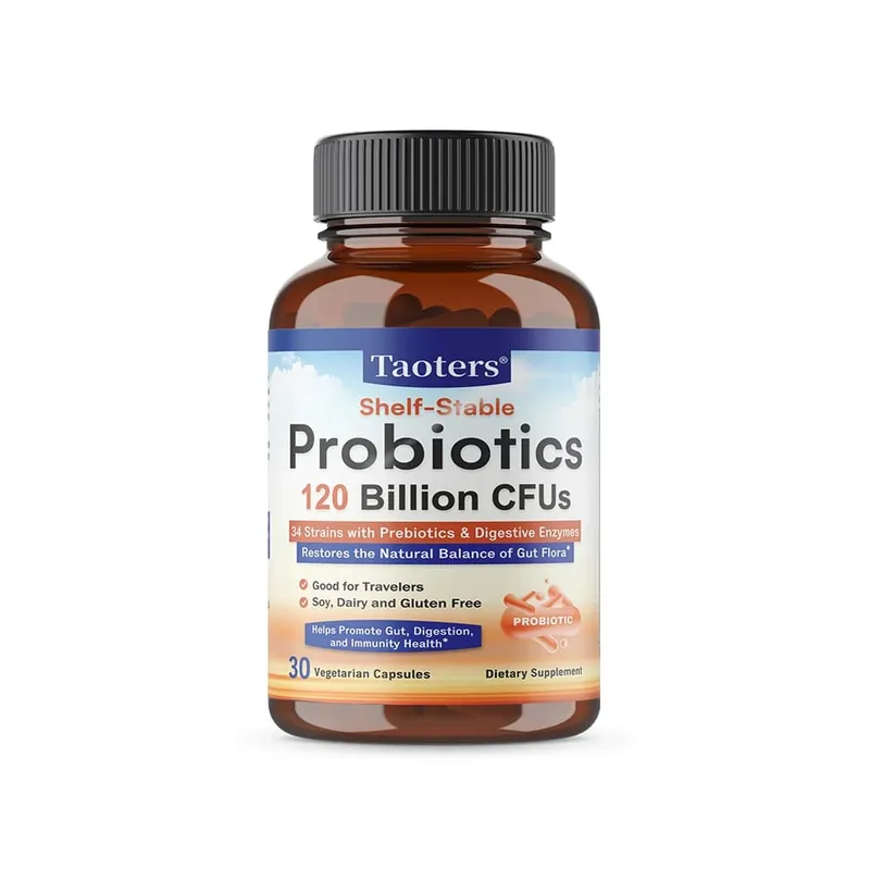 Probiotics 120 Billion CFUs 34 Strains with Organic Prebiotics & Digestive Enzymes Digestion & Immunity Health for Women & Men — image 9