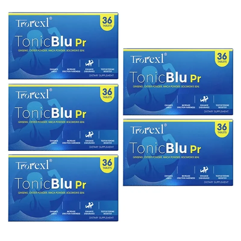 Trorexl-TonicBlu Pro - Blue Pill for Rock-Hard Energy Volume Booster Natural Oyster Ginseng for Best Benefits — image 10