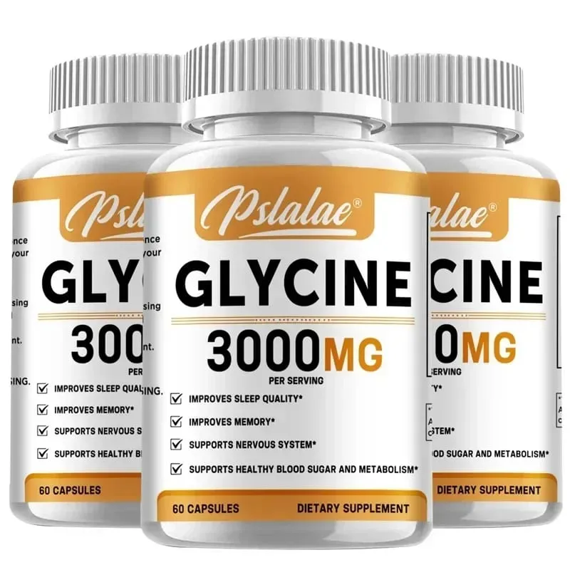Glycine Supplement - Promotes Restful Sleep and Relaxation Muscle Bone Joint Brain and Heart Health Vegan — image 10