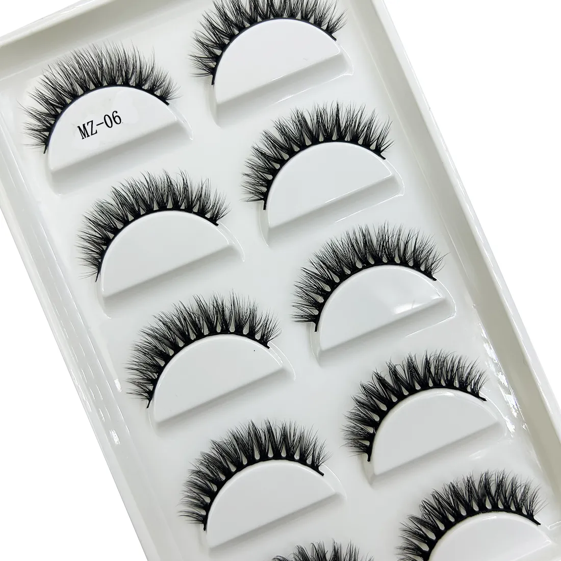 New 28 Style 5 Pairs Natural Mink False Eyelashes Makeup Eyelash Extension Fake Eye Lashes Faux Cils Make Up Beauty Cilios — image 4