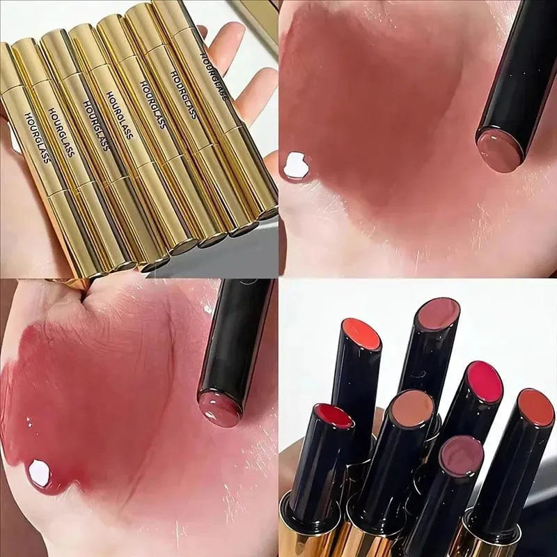 Hourglass Makeup Long Tube Lipstick Phantom Volumising Glossy Balm Lip Gloss Mirror Blush Concealer Lasting Nourishing Cosmetic — image 7