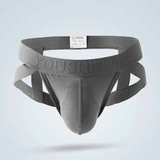 1 PCS New Men Sexy Low Rise Panties G-strings Thong Jock Strap Underwear Briefs Convex Pouch Underpants Gays Clothes Lingerie — image 11