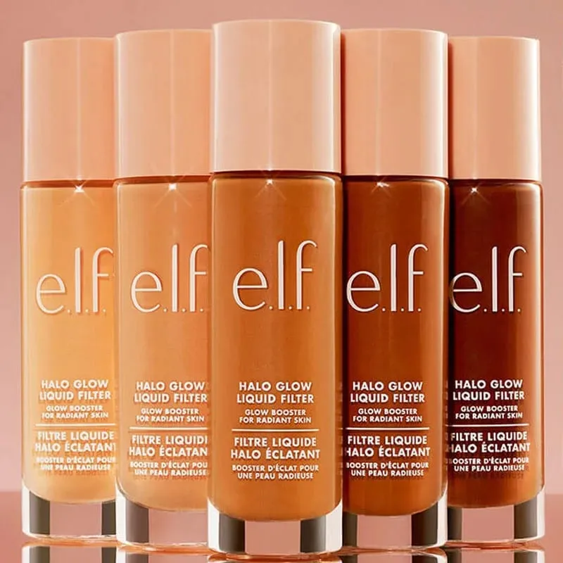 ELF Halo Glow Liquid Filter Liquid Foundation 3 New Shades Complexion Looks Healthy and More Radiant Base Makeup Beauty Products — image 5
