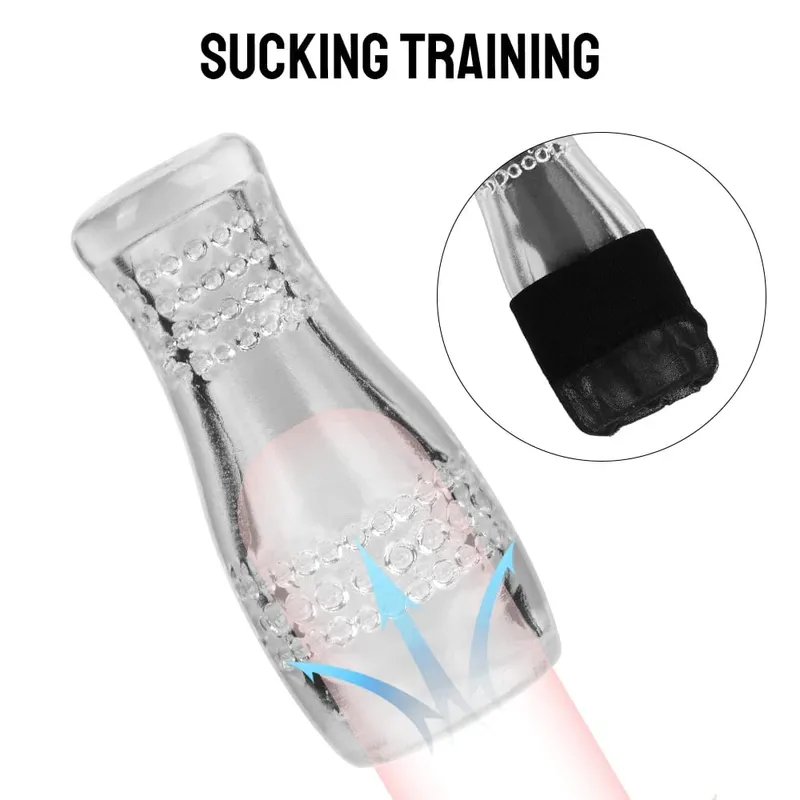 88mm Small Male Masturbator With Mesh Artificial Vaginal For Men 18 Penis Sucker Glans Sucking Cock Exerciser Delayed Sex Toys — image 3