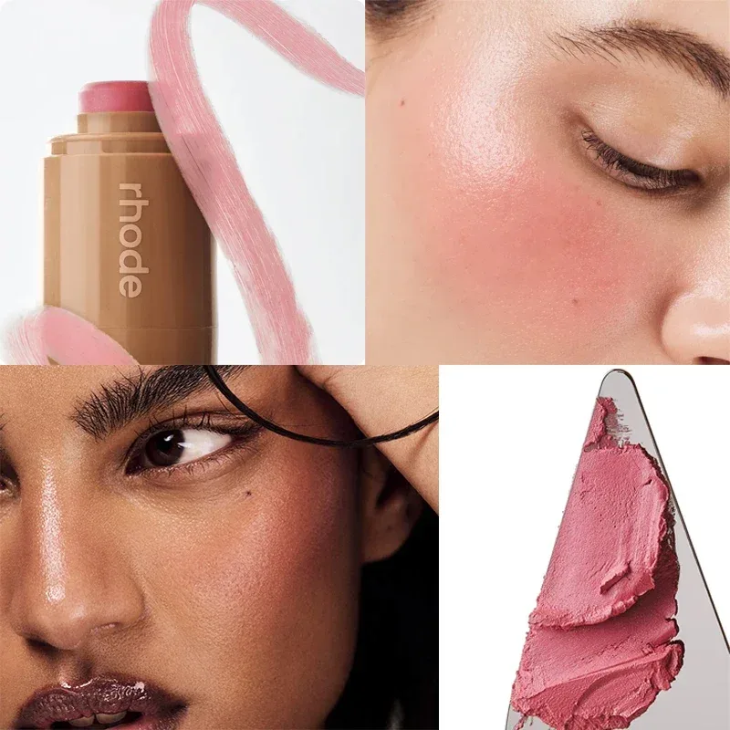 Latest Makeup 3D Face Contouring Pocket Bronze Contour Stick Easy To Push Away Soft Fog Matte Powder Blusher Stick Cosmetics — image 23