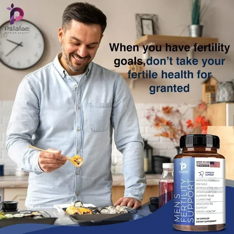 Male Fertility Support - Support Male Reproductive Health Maintain Physical Condition Enhance Strength Energy and EnduranceSu — image 3