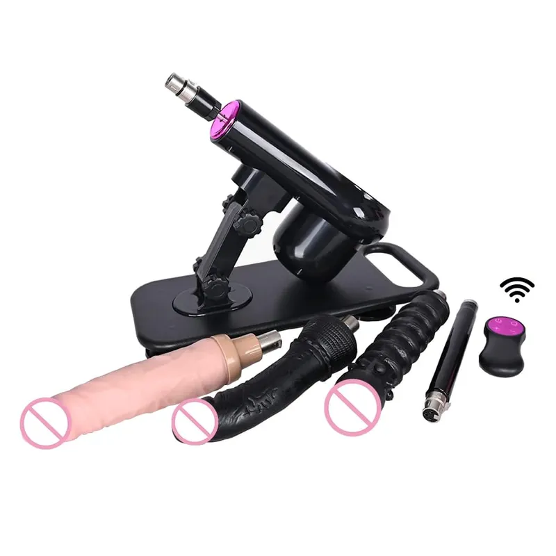 sex machine thrusting love machine automatic telescopic vibrator with Different Dildo Attachments Toys Sex toys — image 20