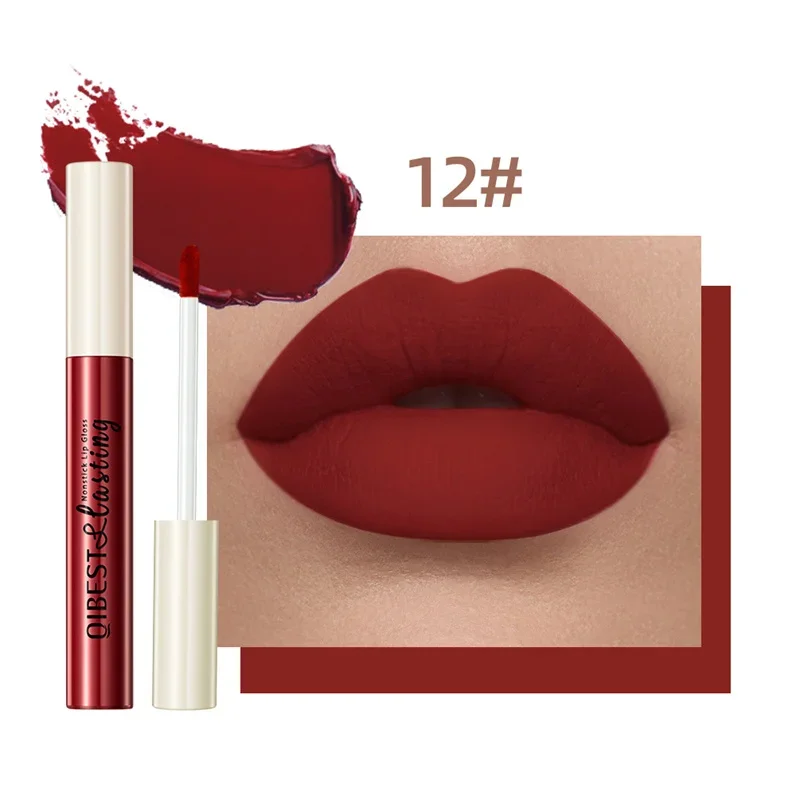 24 Colors Matte Liquid Lipstick Waterproof Long Lasting Velvet Red Lip Gloss Tint Makeup Cosmetic Lipsticks Lipglosses — image 14