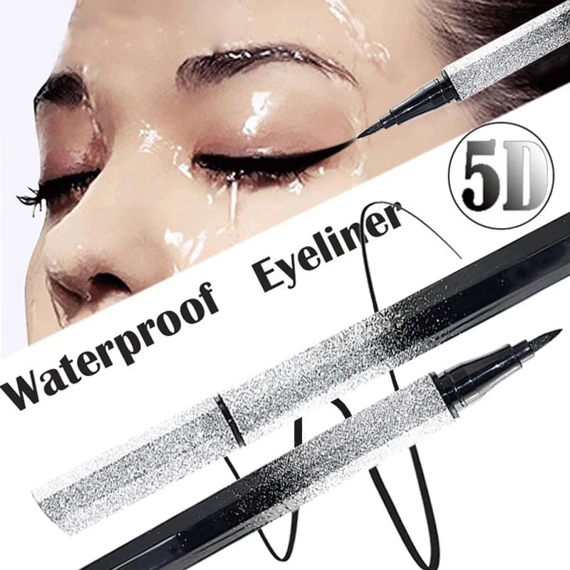 Ultra-thin Waterproof Liquid Eyeliner Korean Makeup for Women Quick Dry Smooth Eye Liner Long Last Lower Eyelash Pen Cosmetics — image 5