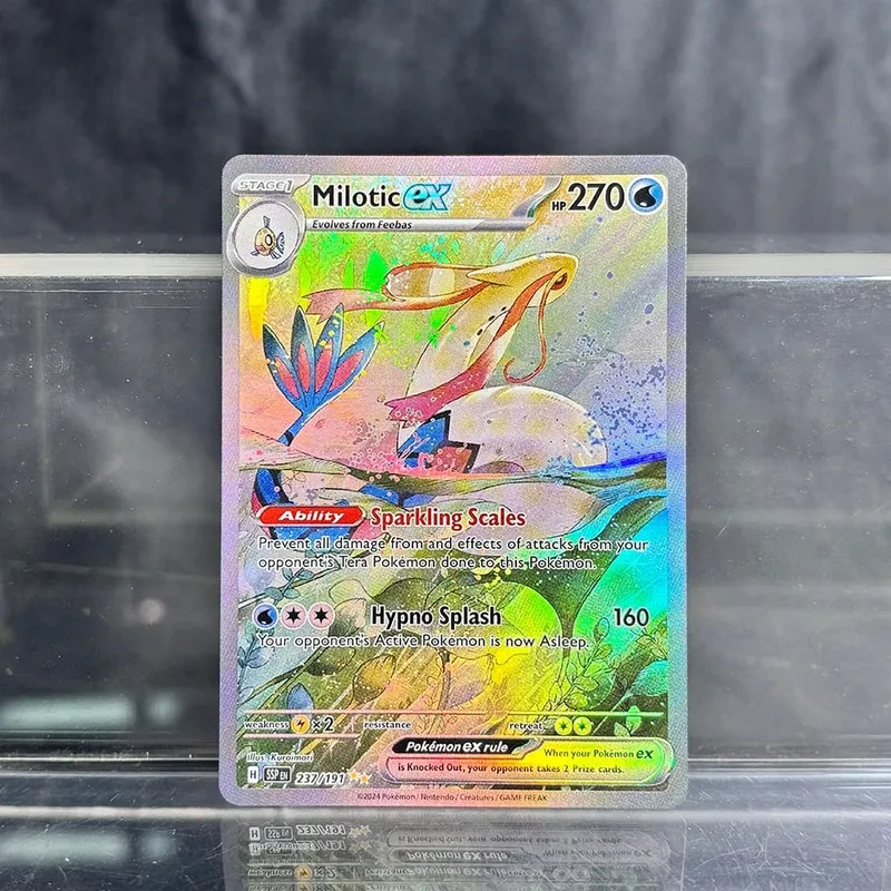Proxy Cards Surging Sparks Holographic Game Trading Collection Cards Pikachu Latias Hydreigon EX Single PKM Foil Cards (SV) — image 8