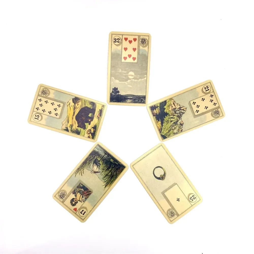 Grand Tableau Lenormand Oracle Decks A 36 English Divination Edition Deck Borad Games with Paper Manual — image 6