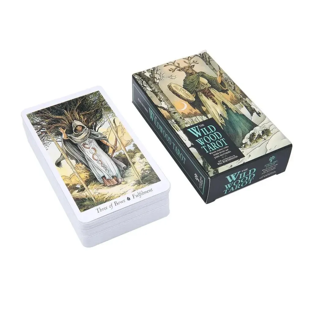 The Wild Wood Tarot Cards A 78 Oracle English Visions Divination Edition Deck Borad Playing Games — image 2