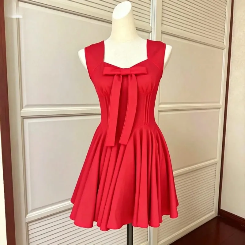 Francie Elegantní černé Patchworkové šaty s dlouhým ramínkem Party Styl Dámské Jemné Y2k Vintage Bodycon Jaro Léto 2026 — image 11