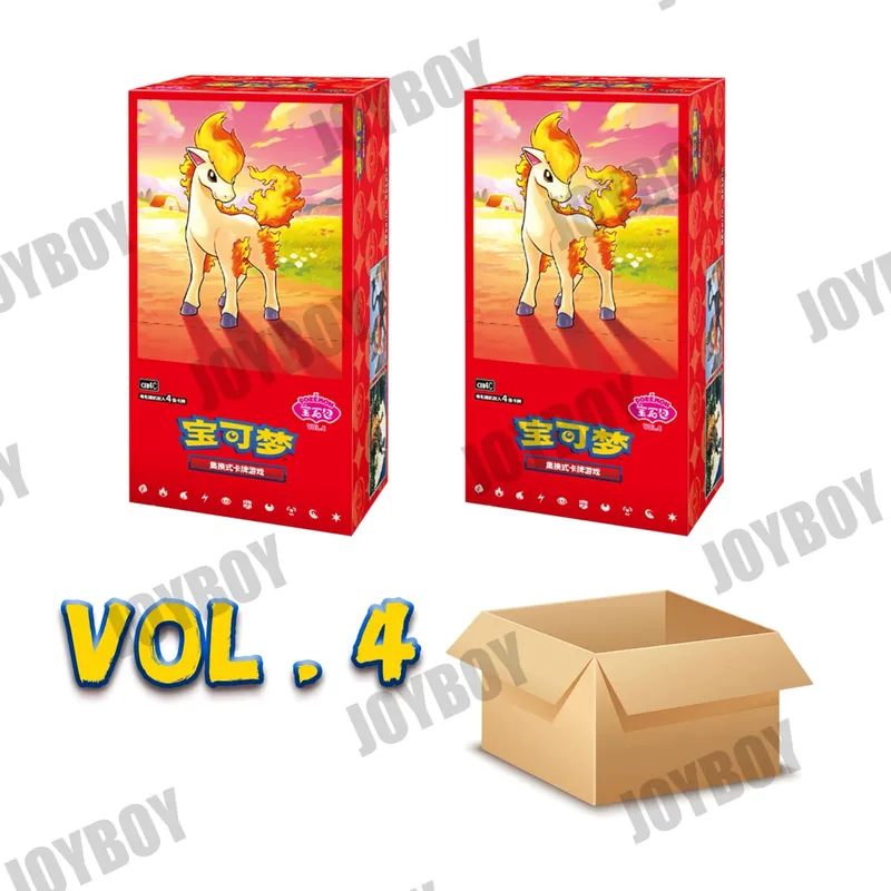 ในสต็อก 100% การ์ด Pokemon PTCG ต้นฉบับ Gem Pack Vol 5 จีนตัวย่อ Tcg Vol. กล่องของขวัญเกมการ์ด 5 ใบแพ็คอัญมณี 4 คอลเลกชัน — image 8