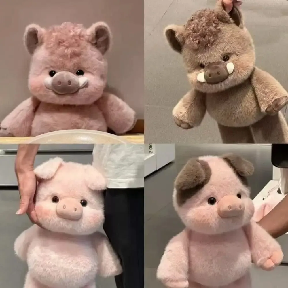 Creative Gift Soft Pig Stuffed Animal Plush Pillow Cute Emotional Support Stuffed Animals Plush 17.7inch Plush Pillow — image 2