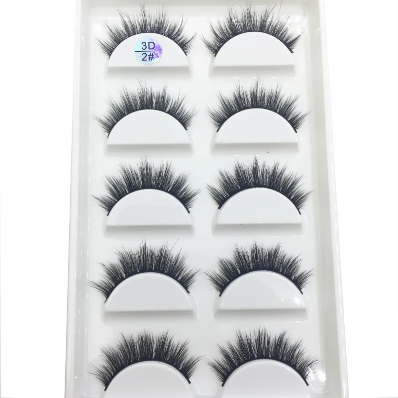 15 Style 5 Pairs 3D Eyelashes Natural False Eye Lashes Thick Faux Mink Lashes Soft Fake Eyelash Wispy Makeup Cilios — image 13