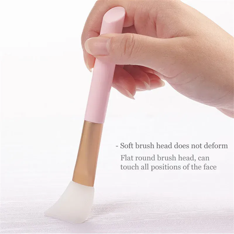 1/2/3/5-pack Silicone Facial Mask Brushes - Mild and Soft Suitable for All Skin Types Mud Film Brush DIY Adjusting Beauty Tool — image 6