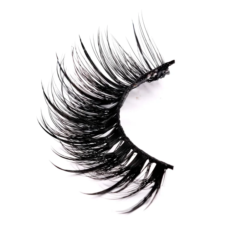 Wet Lash Spikes Volume Fluffy Full Strip Lashes Makeup Accessories Faux Mink Eye Lashes Vendor Wet Manga Lashes False Eyelashes — image 7