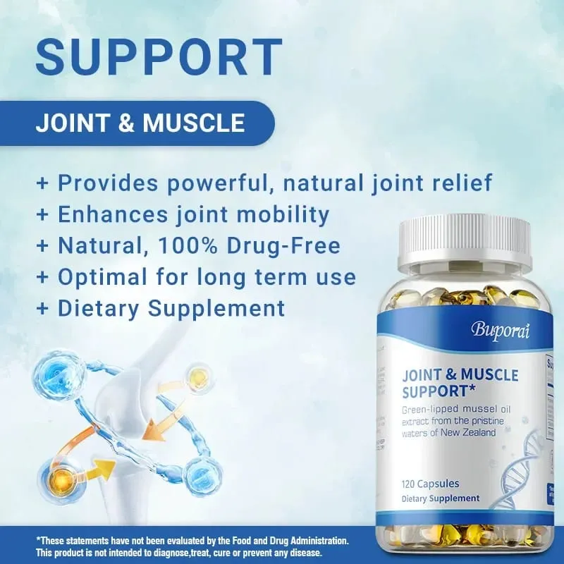 Joint and Muscle Support - Relieves Muscle Pain Relieve and Recover From Lower Back Neck Knees Hands Feet and Shoulder Pain