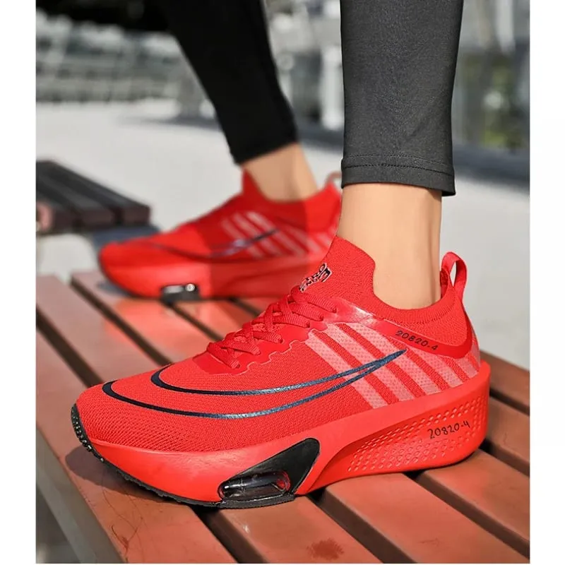 NEW Running Shoe Air Cushion Speciality Marathon Men Sports Breathable Lightweight Women's Comfortable Athletic Nonskid Sneakers — image 1
