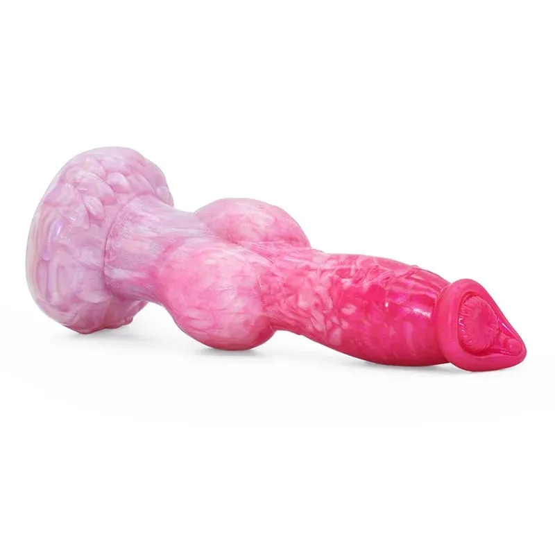 DIY Attachements Dog Knot Dildo With 3XLR Adapter Liquid Silicone Large Penis Anal Plug Sex Toys Quick Air Vac-U-Lock Connector — image 1