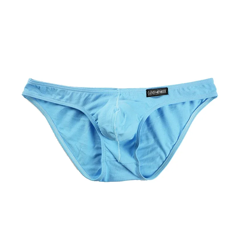 Slips Ultra-fins pour hommes, sous-vêtements Sexy, taille basse, Mini Bikini, sous-vêtements doux, culottes confortables pour la maison
