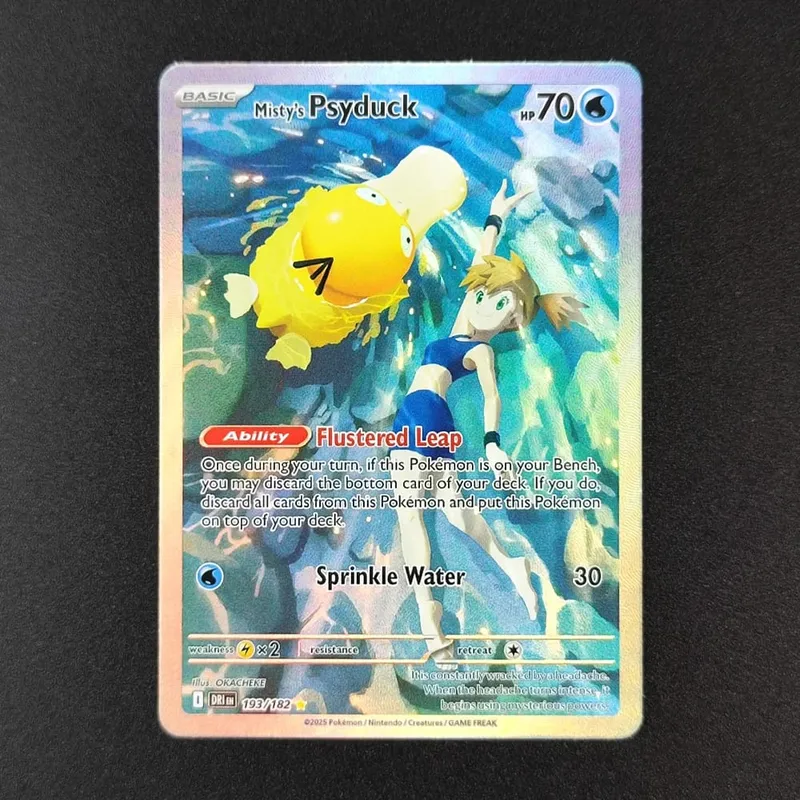 Cartão tcg Inglês SV10 SV09 Destined Rivals Mewtwo da Equipe Rocket Garchomp de Cynthia Ethan Ho-Oh Jogo de Cartas Colecionáveis