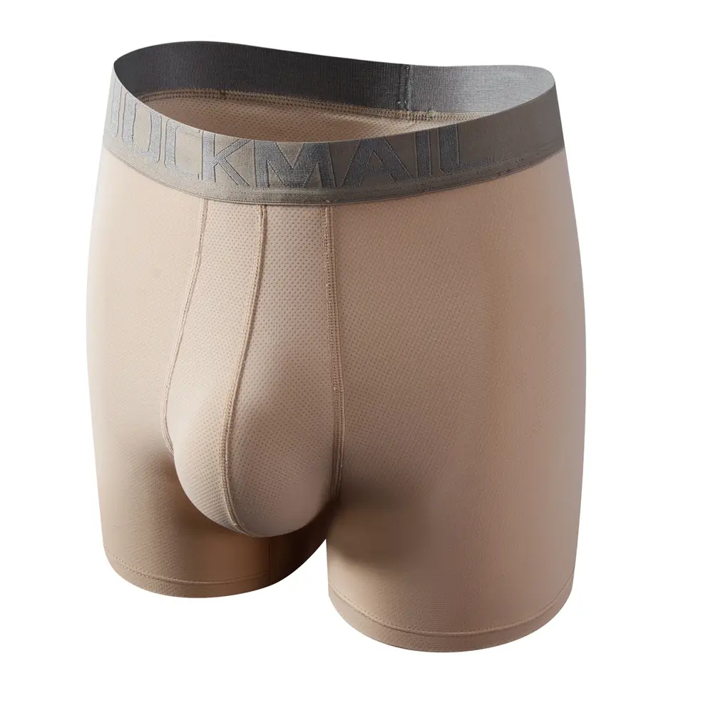 Sexiga män underkläder Boxer 3D hängmatta-formad påse för män Designad ventilerande nätpaneler män boxershorts trunk herrkalsonger