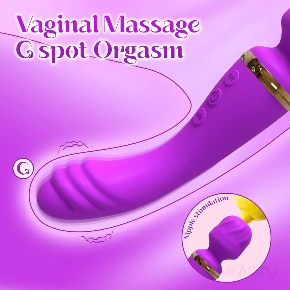 Powerful AV Vibrator for Women Nipple G spot Clitoris Stimulator Magic-Wand Dildo Female Masturbation Adult Sex Toys Fast Orgasm