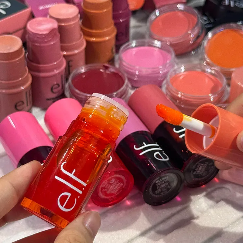 Best Seller Elf dual-use Liquid Blush Lip Gloss Persistent Moisturize Create Naturally Brighten Powder Liquid Blusher Cosmetics — image 3