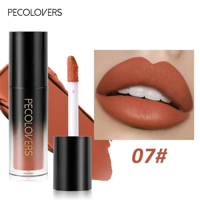 Multiple Colors Matte Velvet Lip Gloss Waterproof Long-lasting Non-stick Cup smooth Lipstick To Apply High Color Rendering — image 30