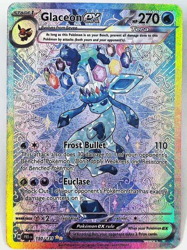 PRE Umbreon Eevee Sylveon Leafeon Glaceon Toys Hobbies Hobby Collectibles Game Collection Anime Cards — image 24