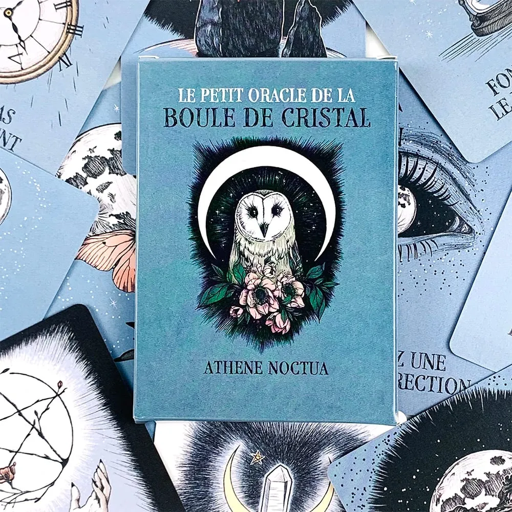 Le Petit Oracle De La Boule De Cristal Oracle-kort 13-korts dæk Athene Noctua Tarot-spådomskort med guidebog — image 3