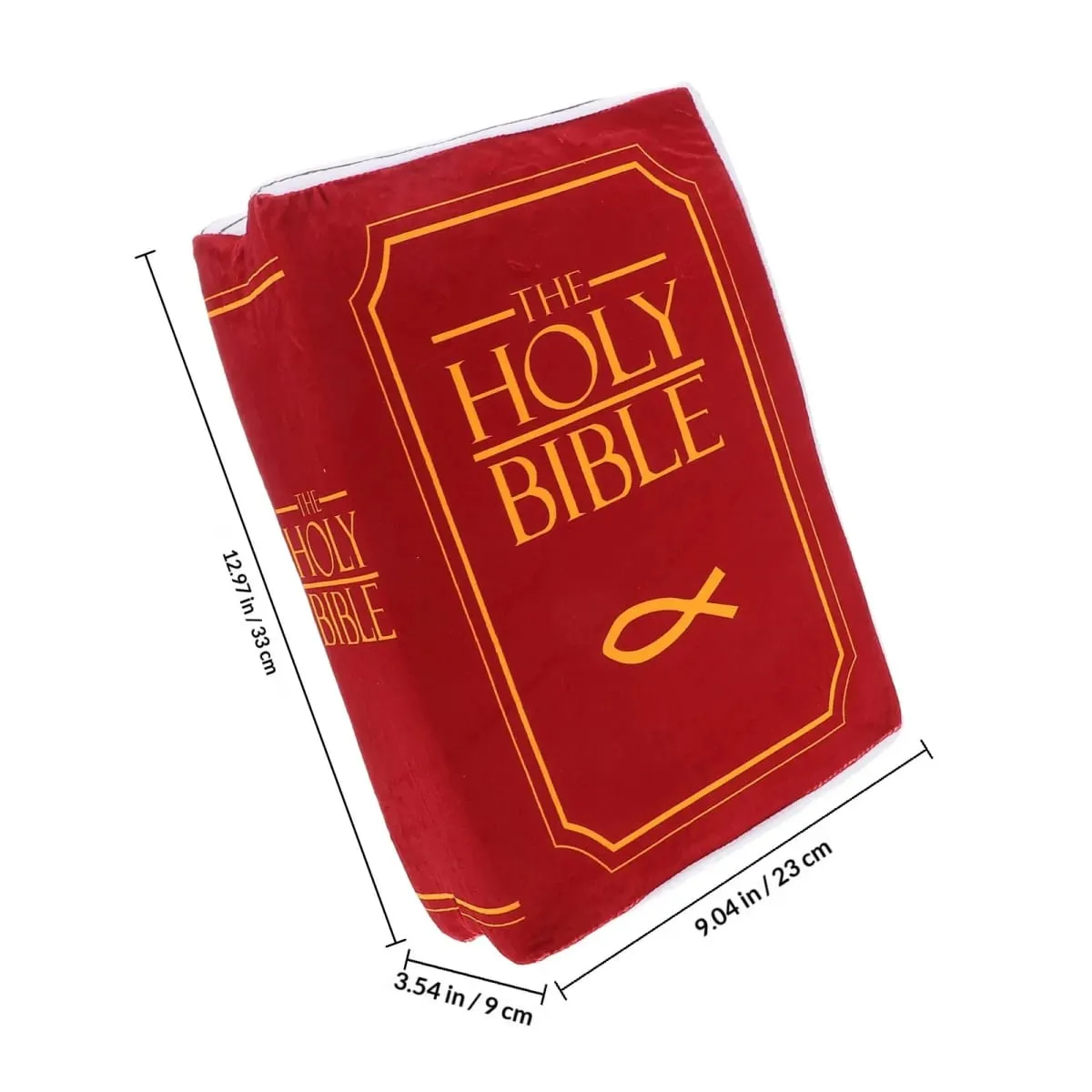 Bible Book Pillow Soft Creative Throw Pillow Decorative Couch Cushion Bible Fun Throw Book Small — image 10