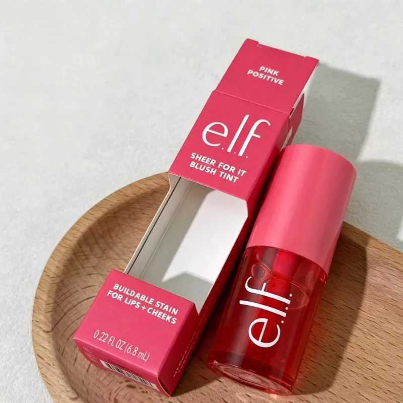 Elf Celebrity Limited Co-branded Double-ended Smooth Lip Liner Peptide Lipstick Lip Balm Liquid Blush Easy-to-Apply Blush Stick — image 18
