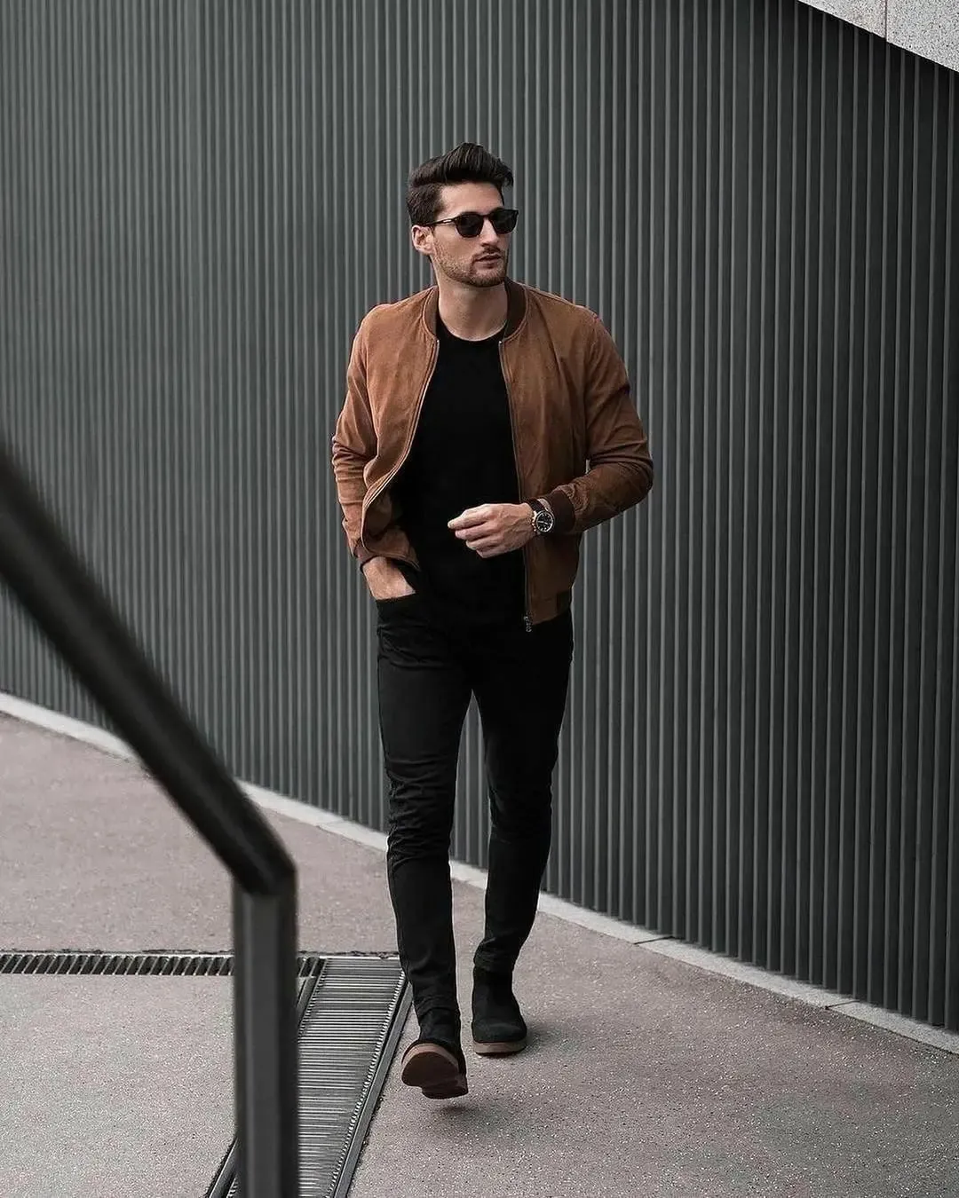Mens Skinny Jeans Solid Color High Stretch Denim Trousers Casual Daily For Office Parties Male Cowboy Pants — image 7
