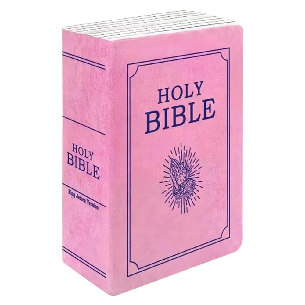 Living Room Realistic Looking Bible Pillow Plush Toy Sofa Cushion Bible Throw Pillow Cutest Home Decor Bible Cushion Bedroom — image 8