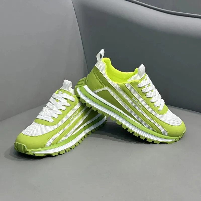 New Men's Sneakers Mesh Breathable Sport Running Shoes Luxury Brand Casual Shoes for Men Tennis Training Shoes Кроссовки Мужские