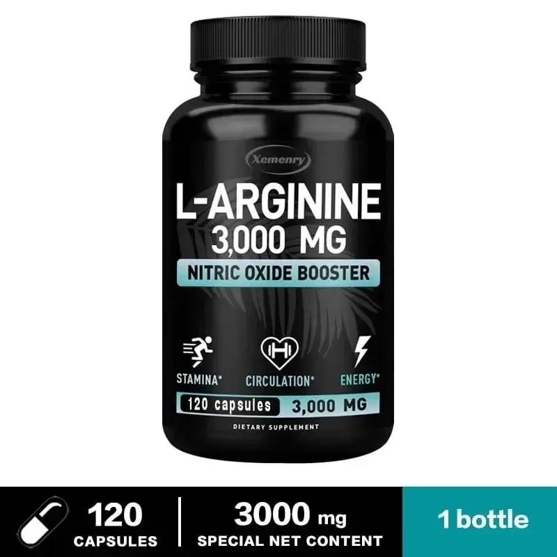 L-Arginine - Supports Muscle Growth Promotes Blood Circulation and Enhances Immunity Improves Endurance and Performance — image 9