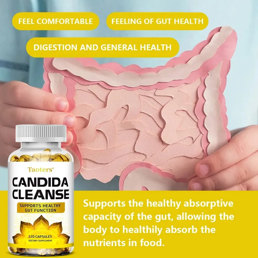 Candida Cleanse - Intestinal and Colon Support Suitable for Men and Women Cleansing and Detoxifying Balance Digestion — image 6