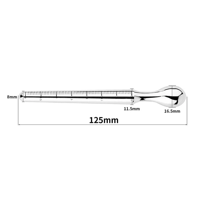 Protaste Stimulation Urethral Penis Plug Stainless Steel Urethral Dilator Sounding Rod Catheter Masturbation Sex Toys Men