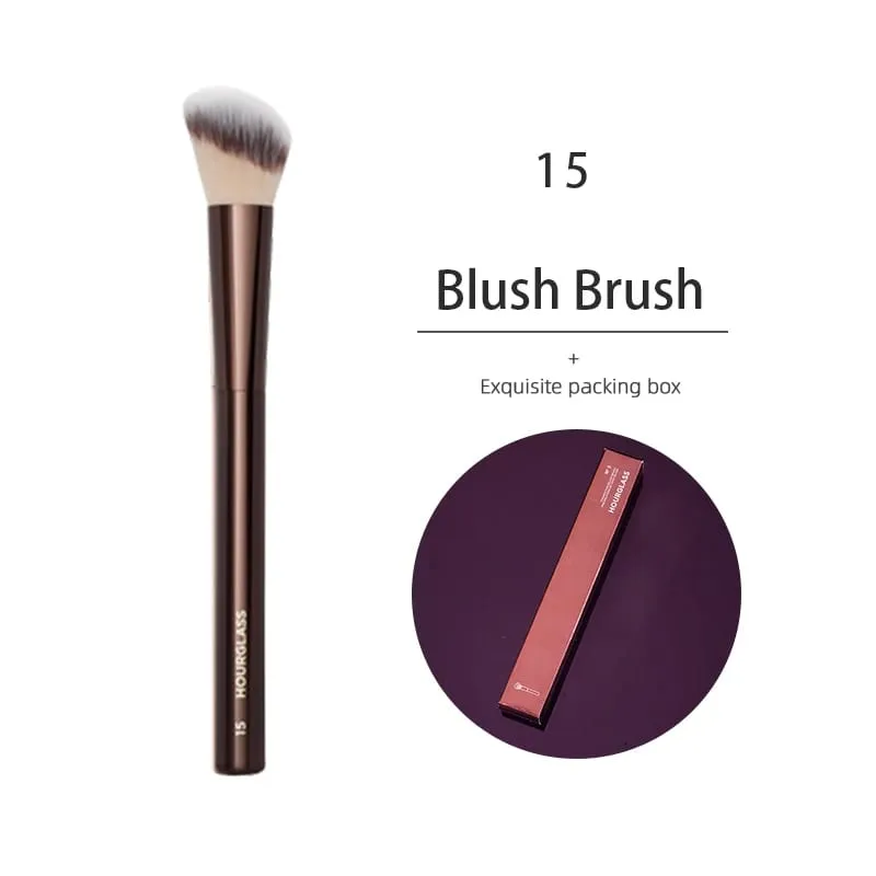 No. 15 Liquid Blush Brush Angled Contour Brush Loose Powder Brush Professional beauty tools