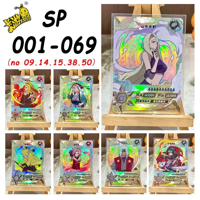 Naruto Card Set Full Series SE BP NR CR PR GP CP SP MR PR SLR OR AR UR ZR Cards Sasuke Anime Collection Card Toy Gift — image 5