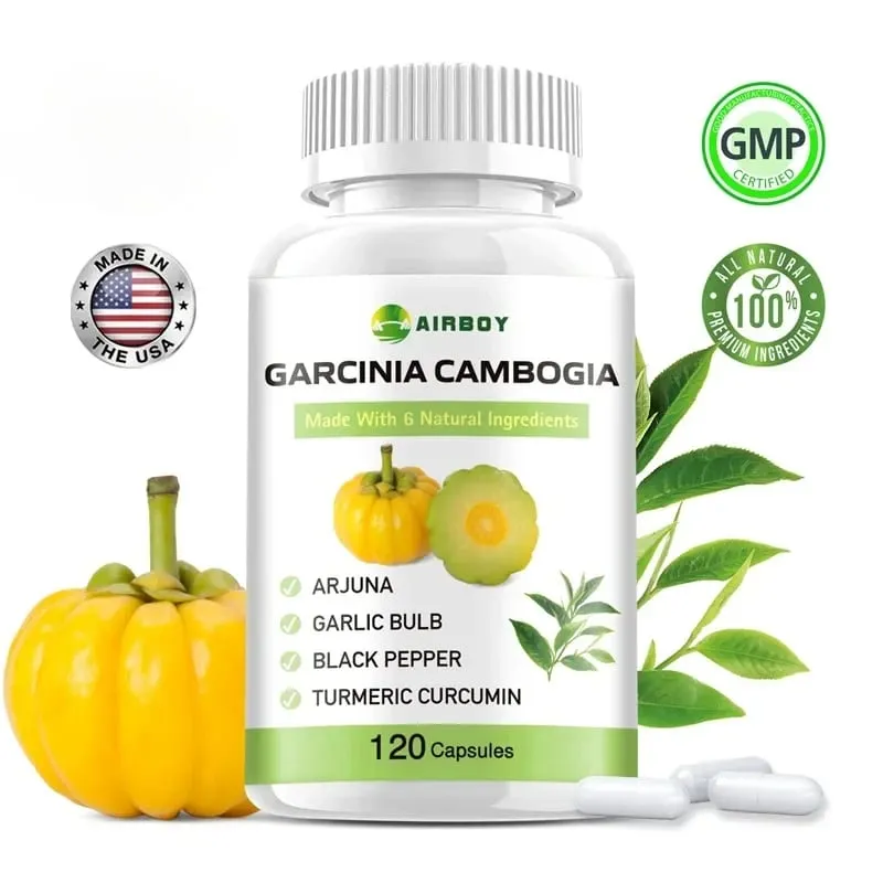 Garcinia Cambogia Kapsler - Fedtforbrænding Vægtstyring Appetitundertrykkelse Forøgelse af metabolisme — image 2