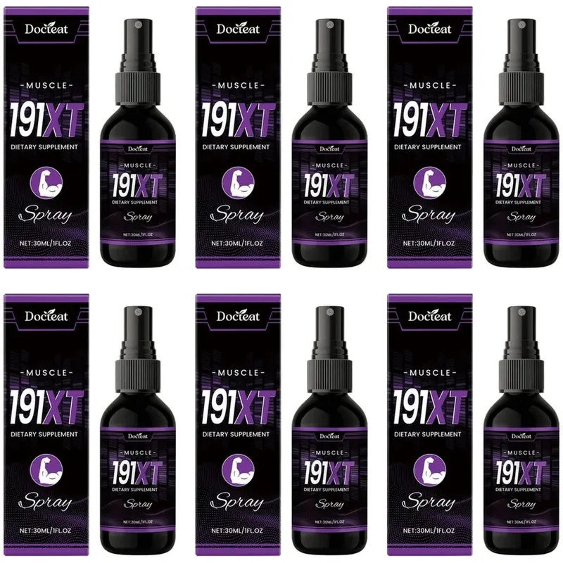 191XT Spray muscular con vitamina B3 L-Arginina y extracto de Tribulus Terrestris para resistencia y soporte muscular 30 ML — image 12
