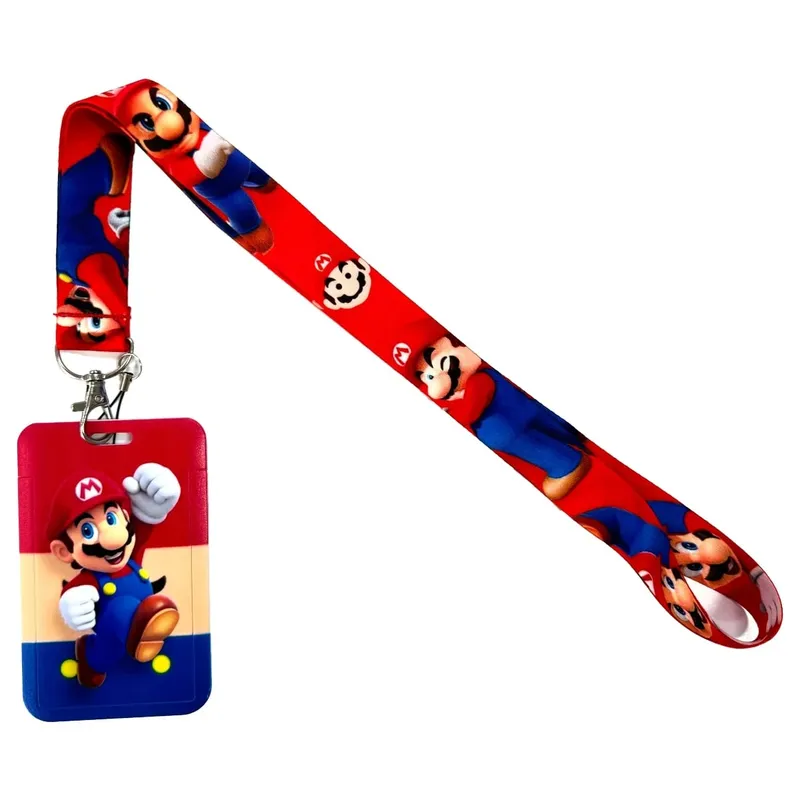 Credential Holder Cartoon Animal Neck Strap Lanyard for Key Keychain USB Badge Holder Keyring Accessories Gifts — image 14