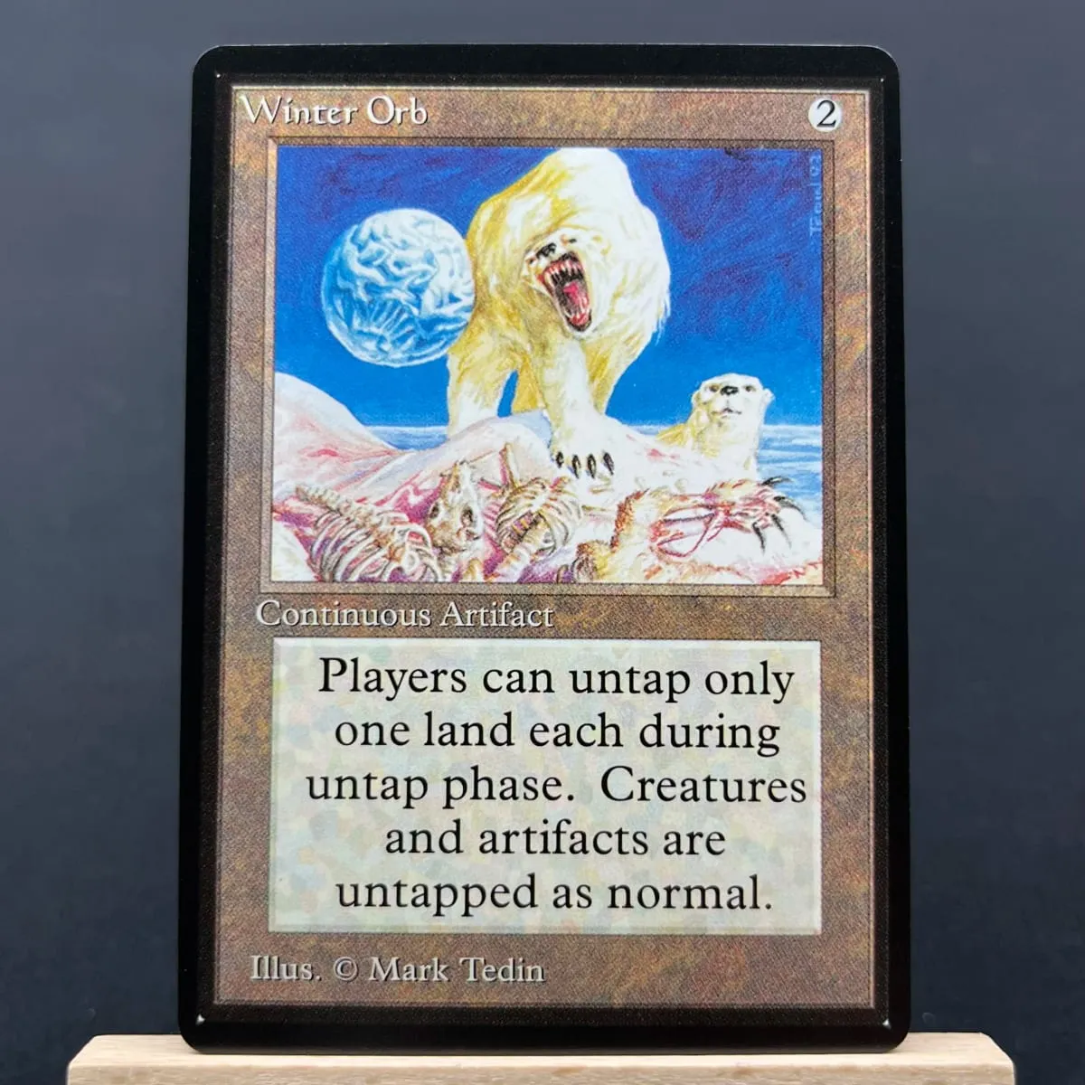 TCG Cards for Home Play Proxy Natural Selection Timber Wolves the Mana Vault Mox Pearl — image 4