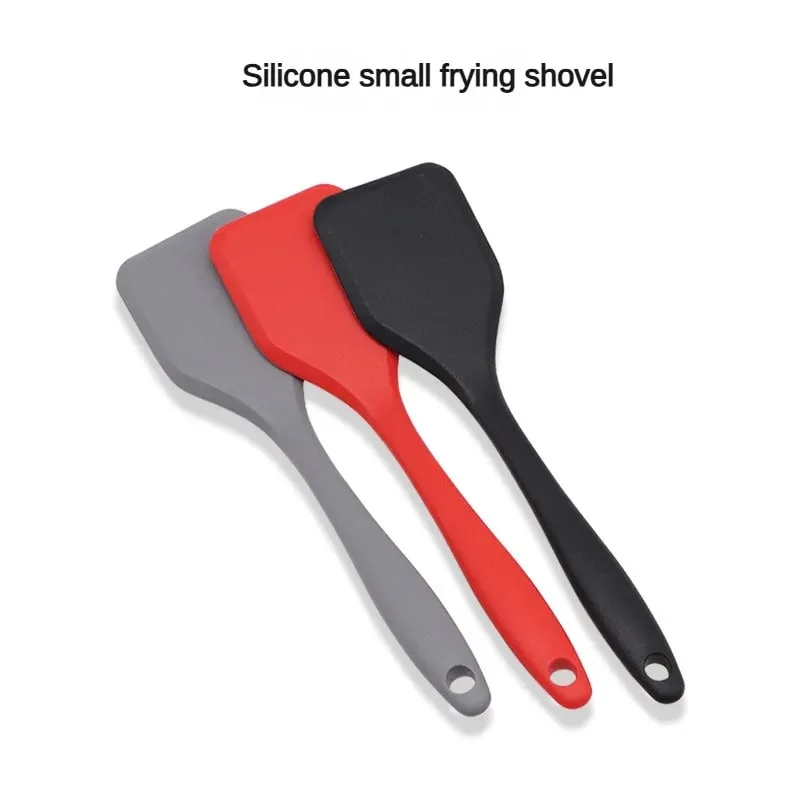 1Pc Silicone Cooking Leakage Spatula Dense Shovel Fried FishOmelette Shovel Non-stick Spatula Kitchen Cooking Tools — image 2
